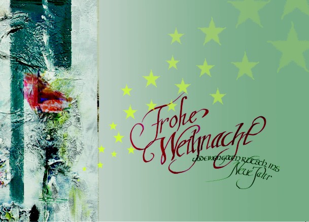 Kunst-Weihnachtskarte 2012